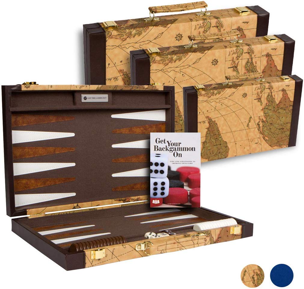 Get The Games Out Top Backgammon Set image