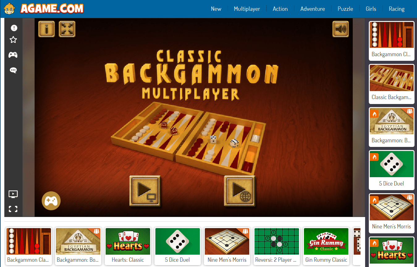 Agame Backgammon Review - Backgammon Rules