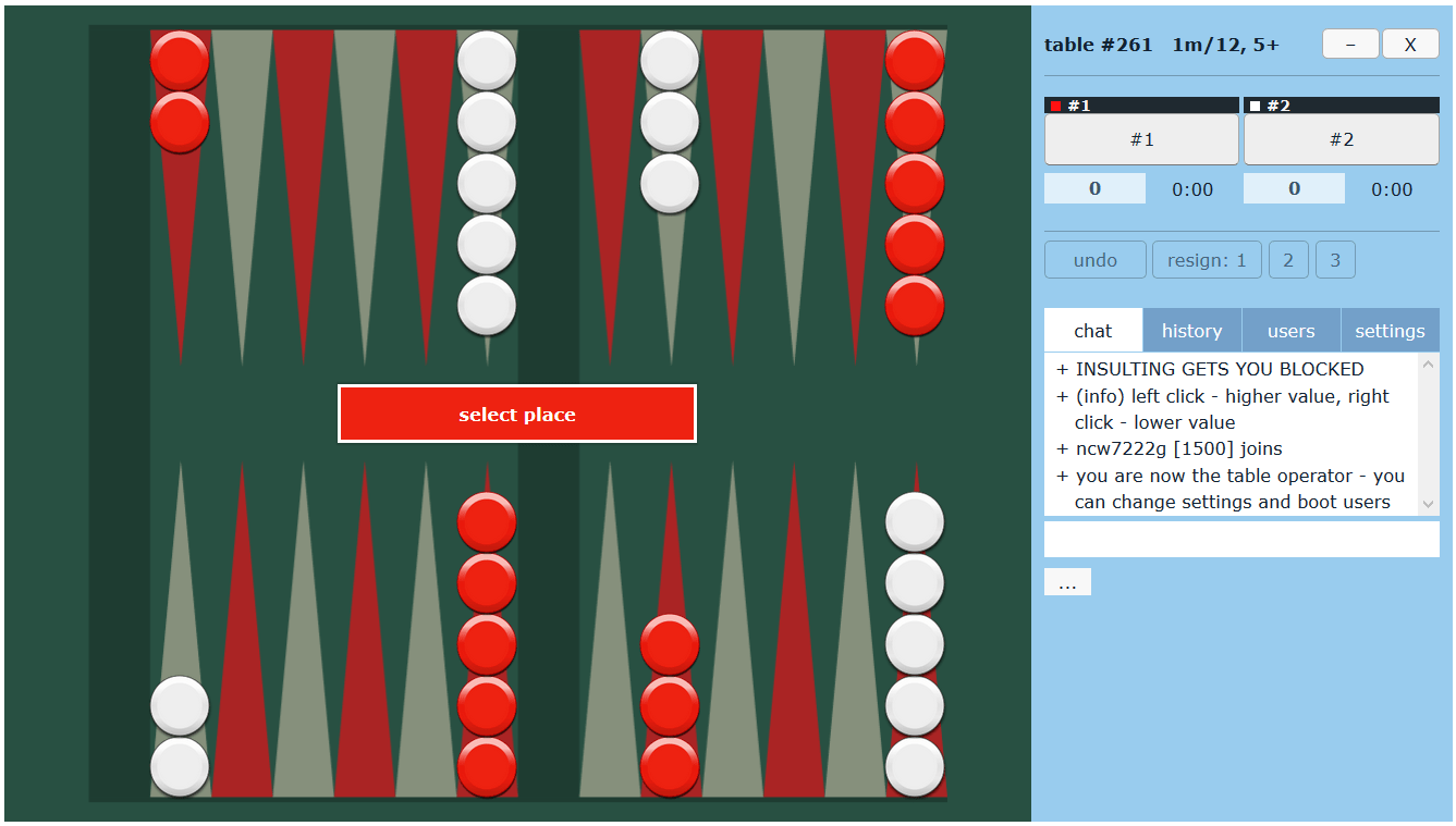 Never been this unlucky before : backgammon