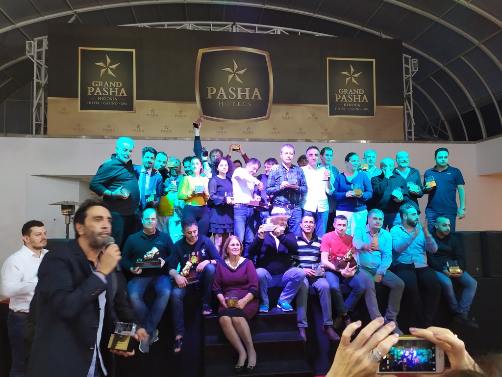 18th Cyprus Open Backgammon Tournament Award Ceremony