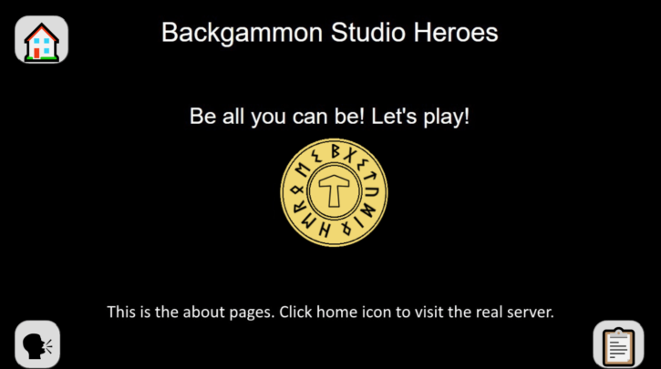 backgammon studio heroes homepage