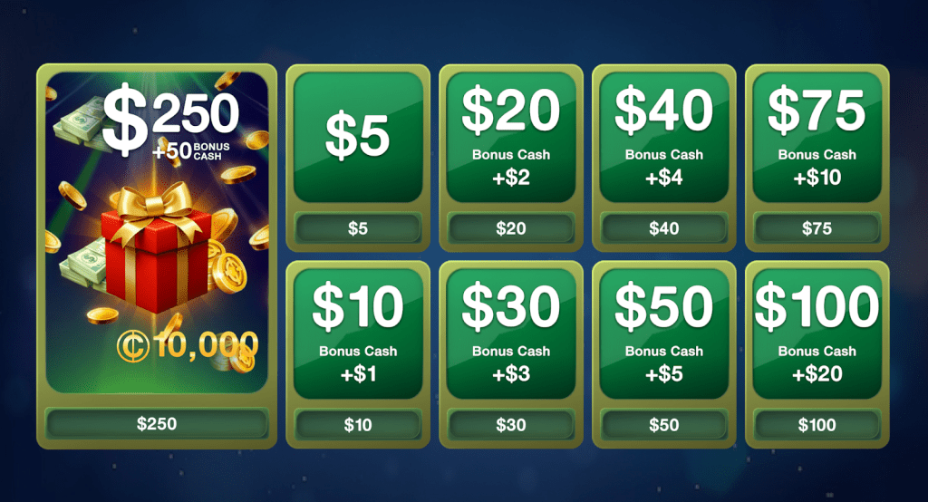 backgammon cash bonuses