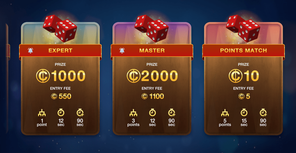 backgammon cash prize